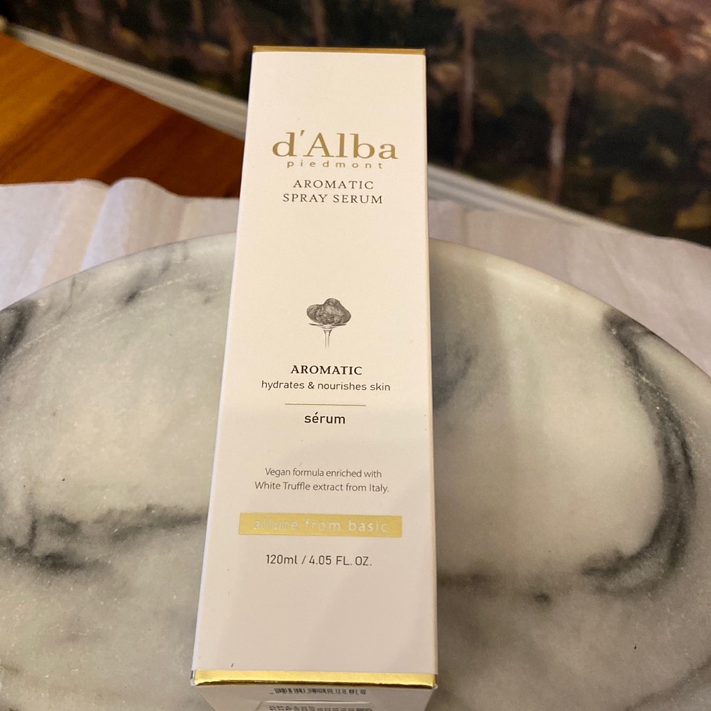 Brand New d’Alba White Truffle First Aromatic Spray Serum 4.05 OZ